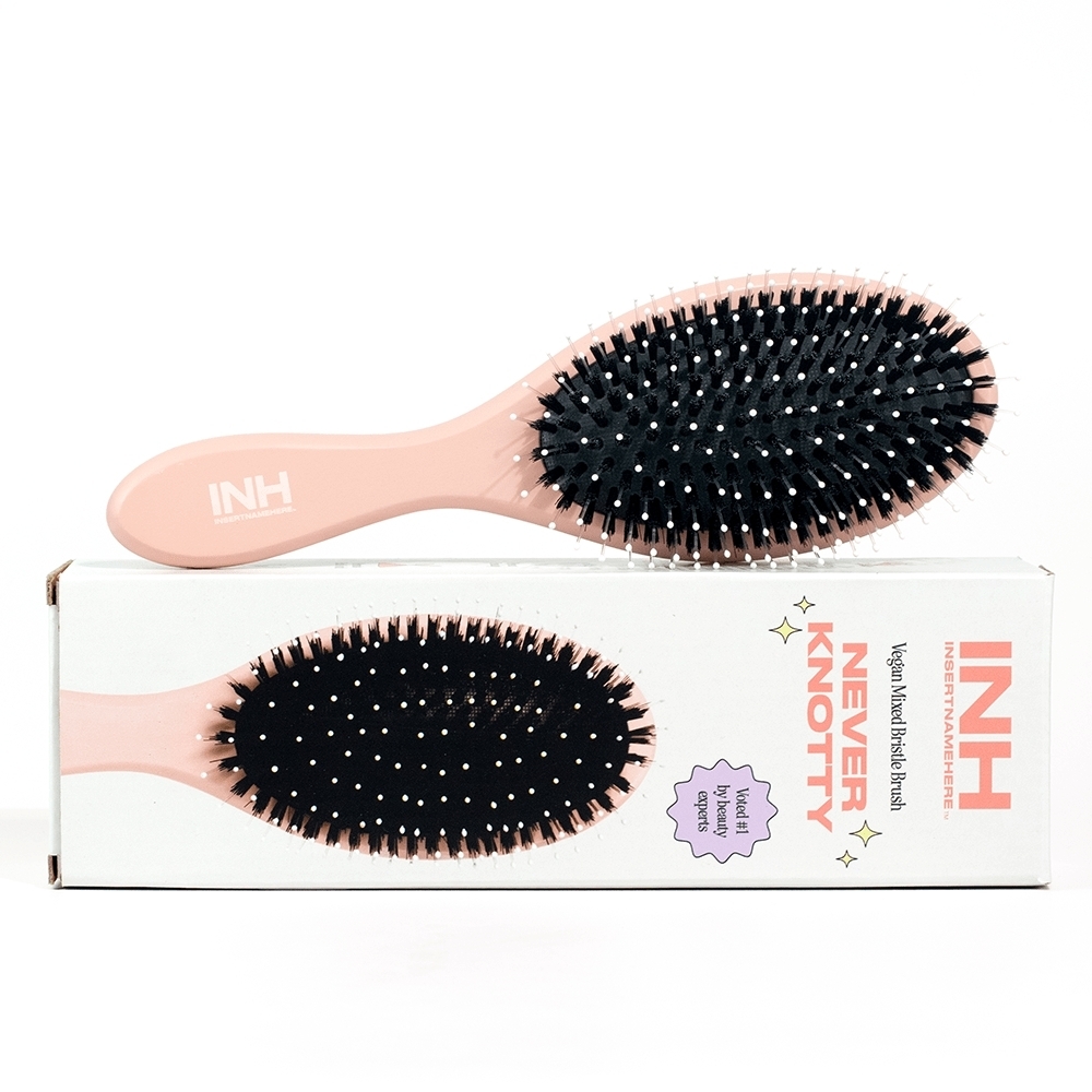 Pink and Black Hair Brush